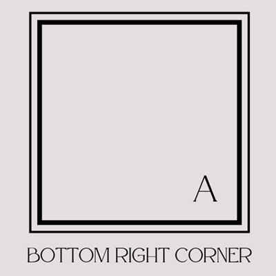 A · Bottom Right Corner