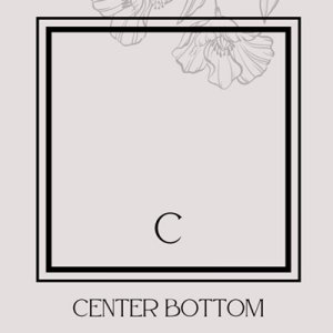 C · Bottom Center